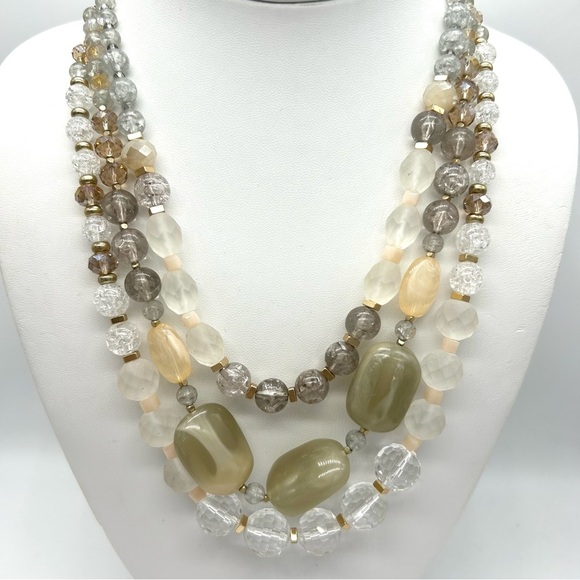 LOFT Jewelry - LOFT 3-Strand Beaded Necklace